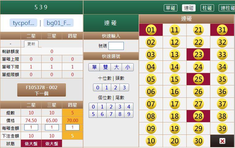 539版路下注範例2