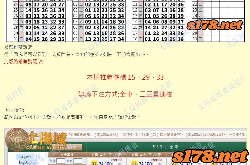 539報牌