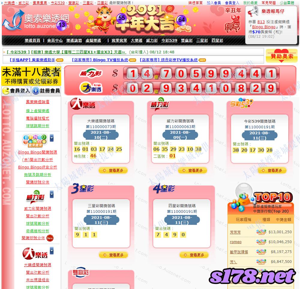 奧索樂透網